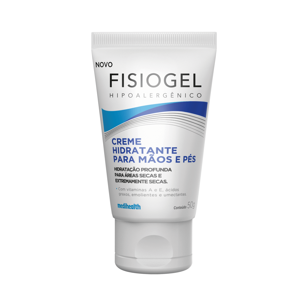 Creme Mãos e Pés Hidratante Fisiogel Bisnaga 50g